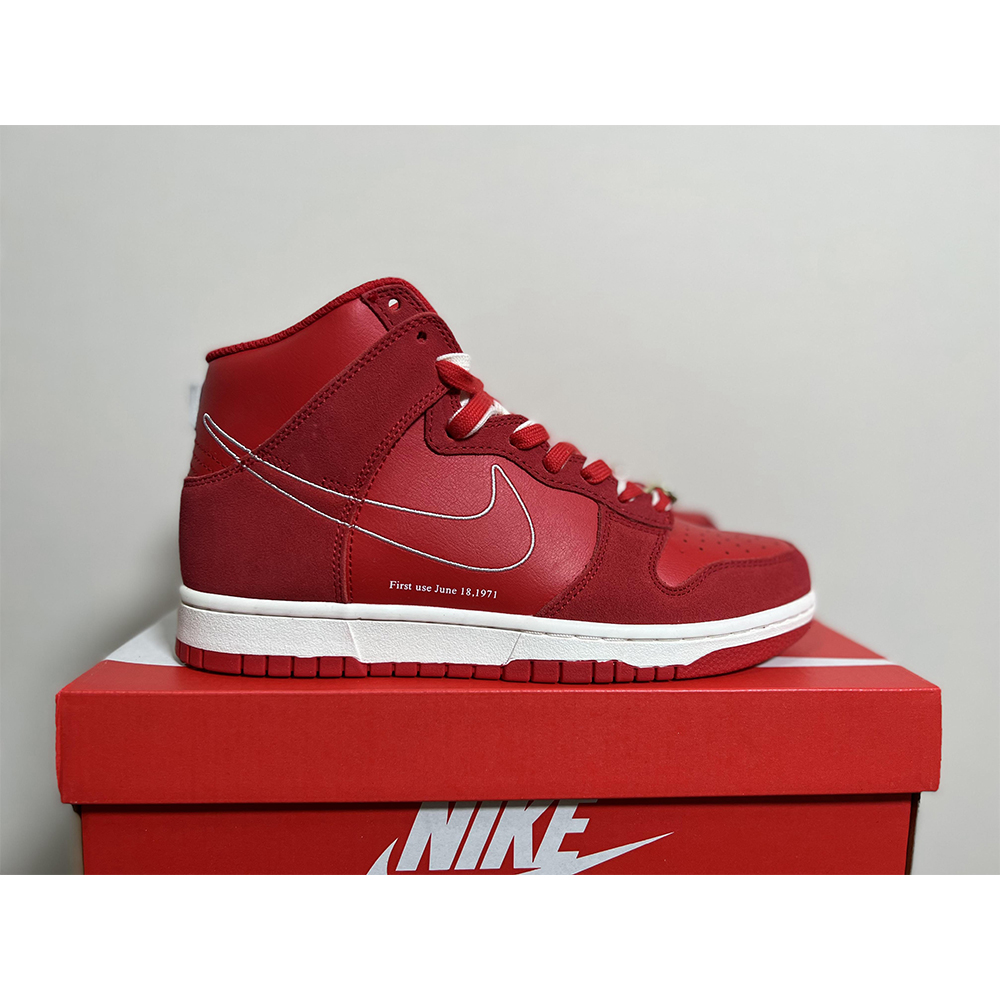 Nike Dunk High First Use Roter Sneaker - EUR FASHION