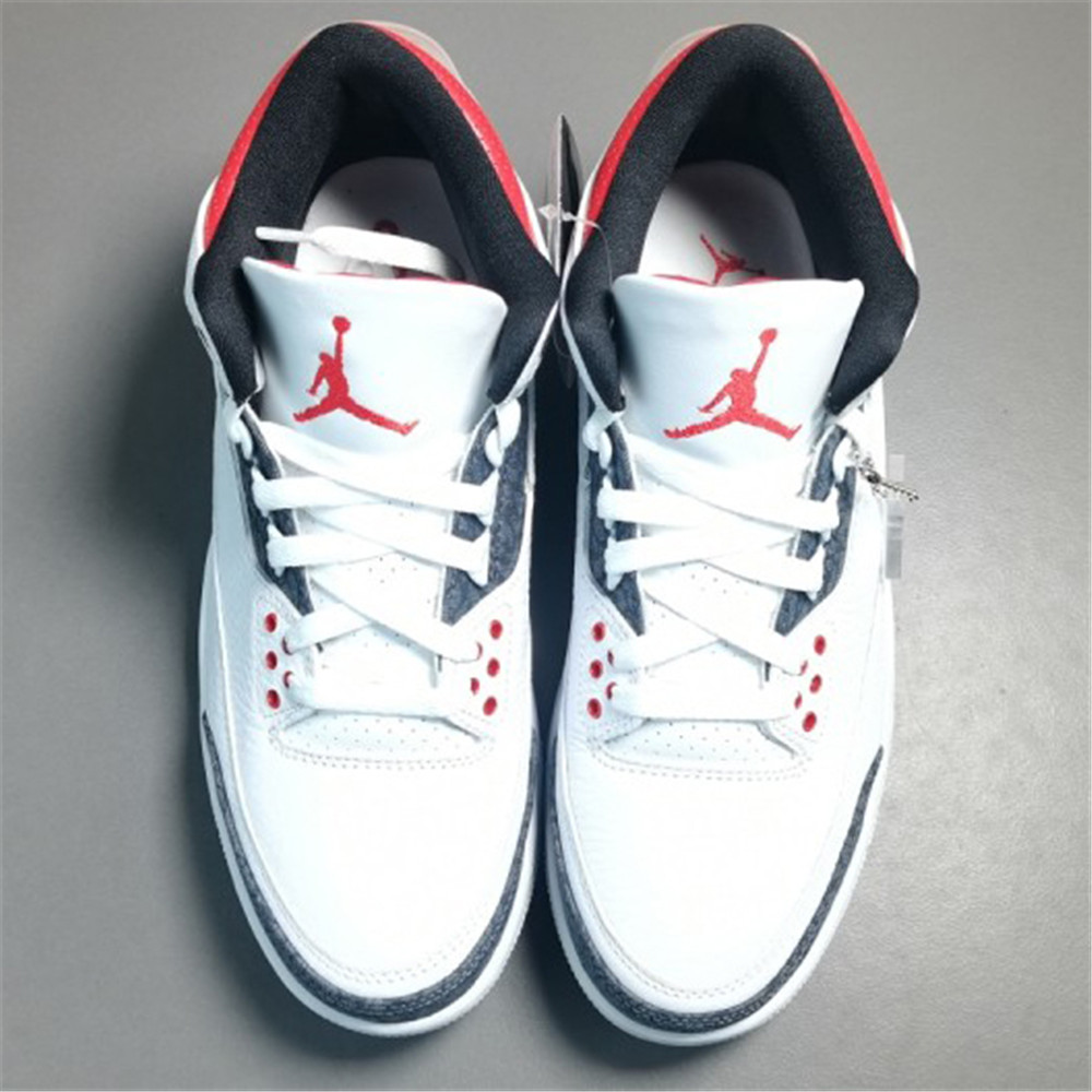 Jordan AJ3 SE-T JP Denim Feuerroter Sneaker - EUR FASHION