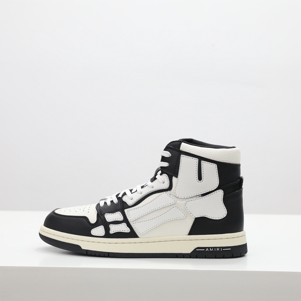 Amiri Skel-Top Hi Sneaker Weiß/Schwarz - EUR FASHION