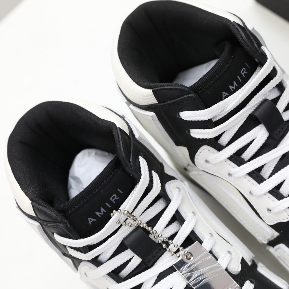 Amiri Skel-Top Hi Sneaker Weiß/Schwarz - EUR FASHION