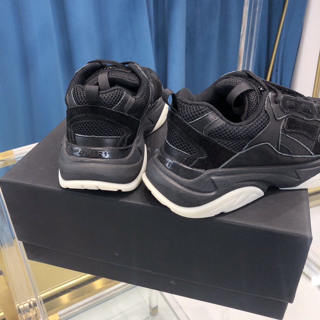 Amiri Bone Runner Ganz schwarz - EUR FASHION