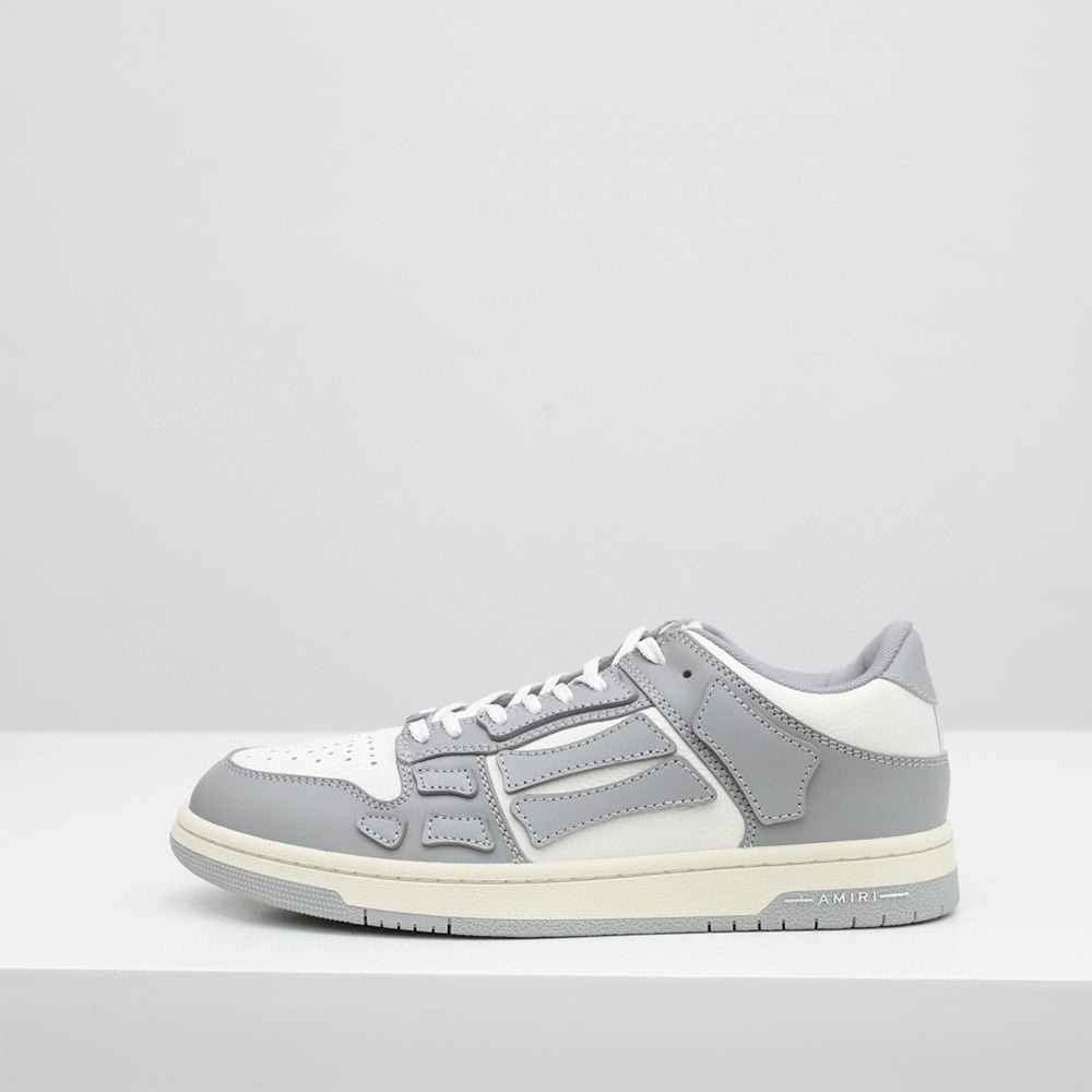 Amiri Skel-Top Low Sneaker Grau/Weiß - EUR FASHION