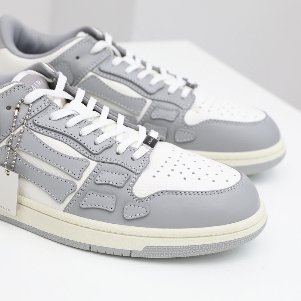 Amiri Skel-Top Low Sneaker Grau/Weiß - EUR FASHION