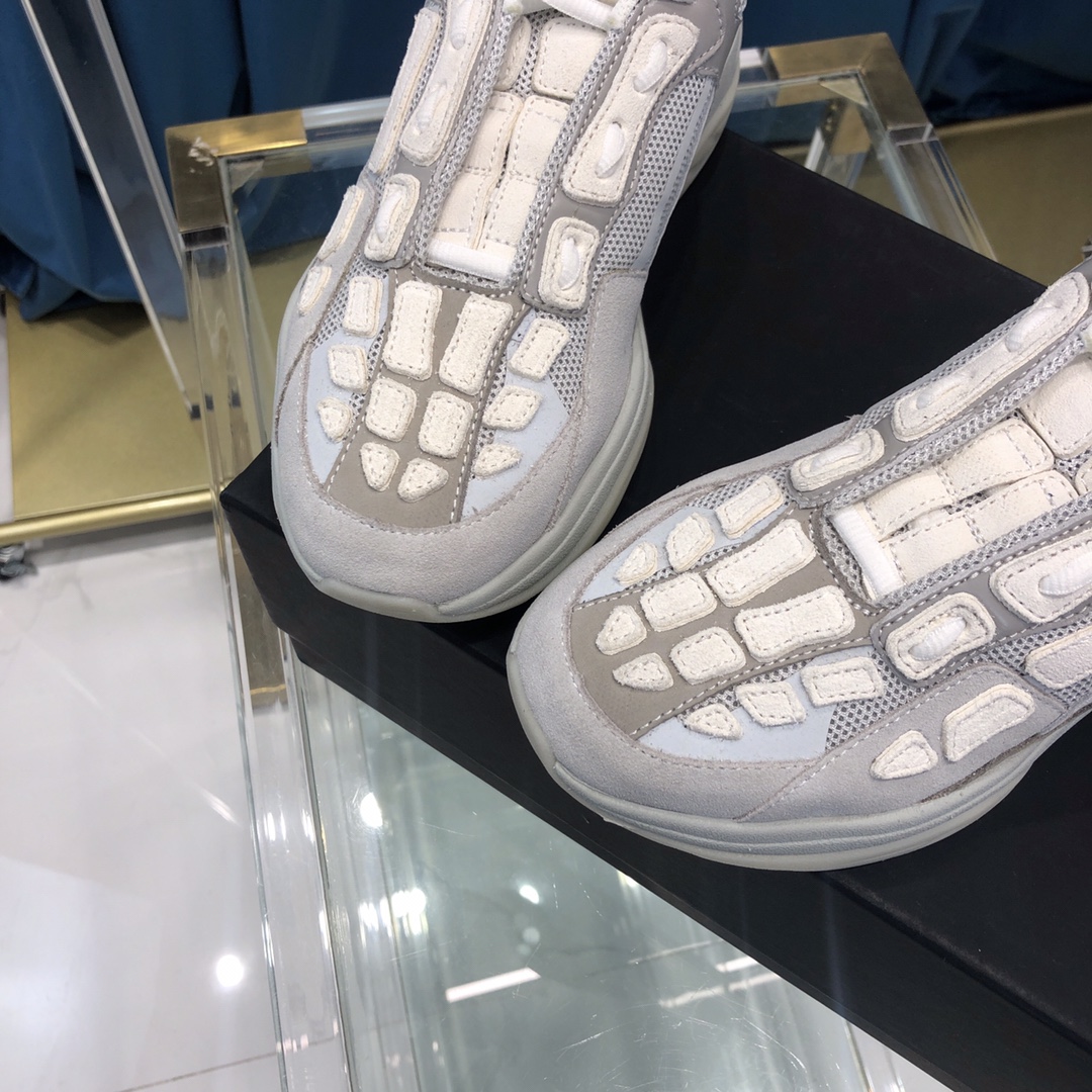 Amiri Bone Runner Weiß & Silber - EUR FASHION