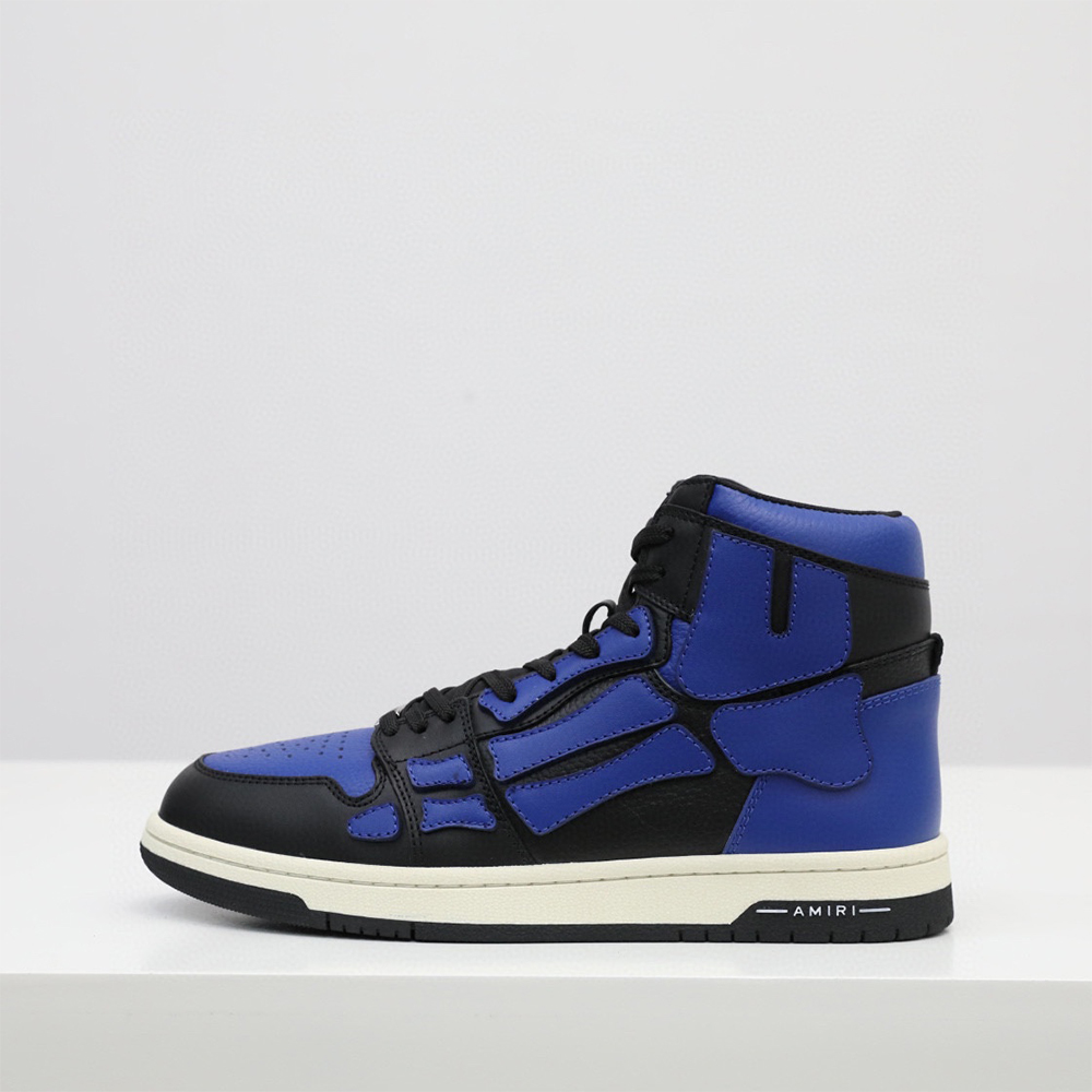 Amiri Skel-Top Hi Sneaker Schwarz/Blau - EUR FASHION