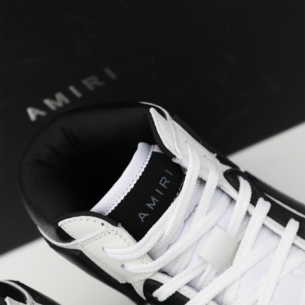 Amiri Skel-Top Hi Sneaker Schwarz/Weiß - EUR FASHION