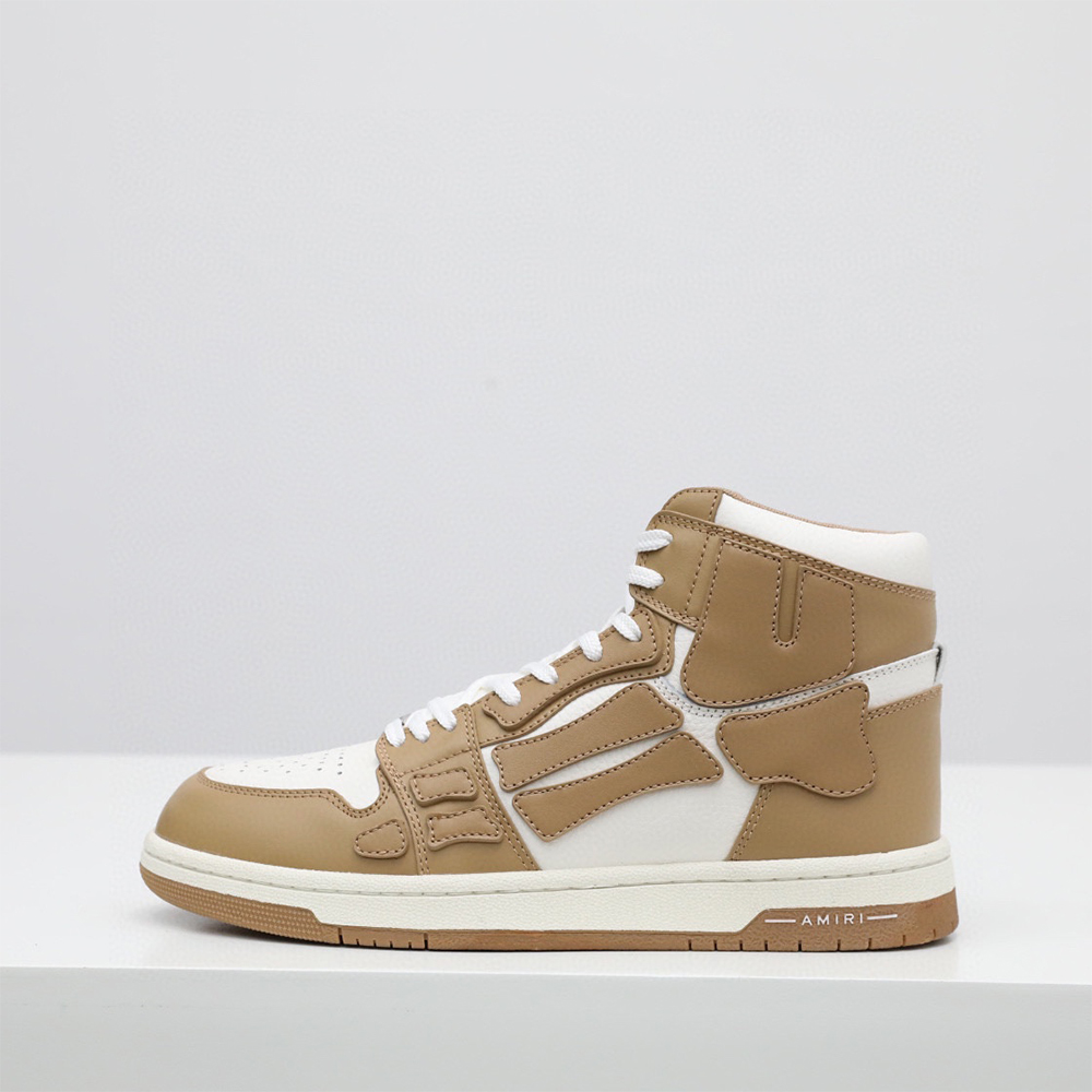 Amiri Skel-Top Hi Sneaker Braun/Weiß - EUR FASHION