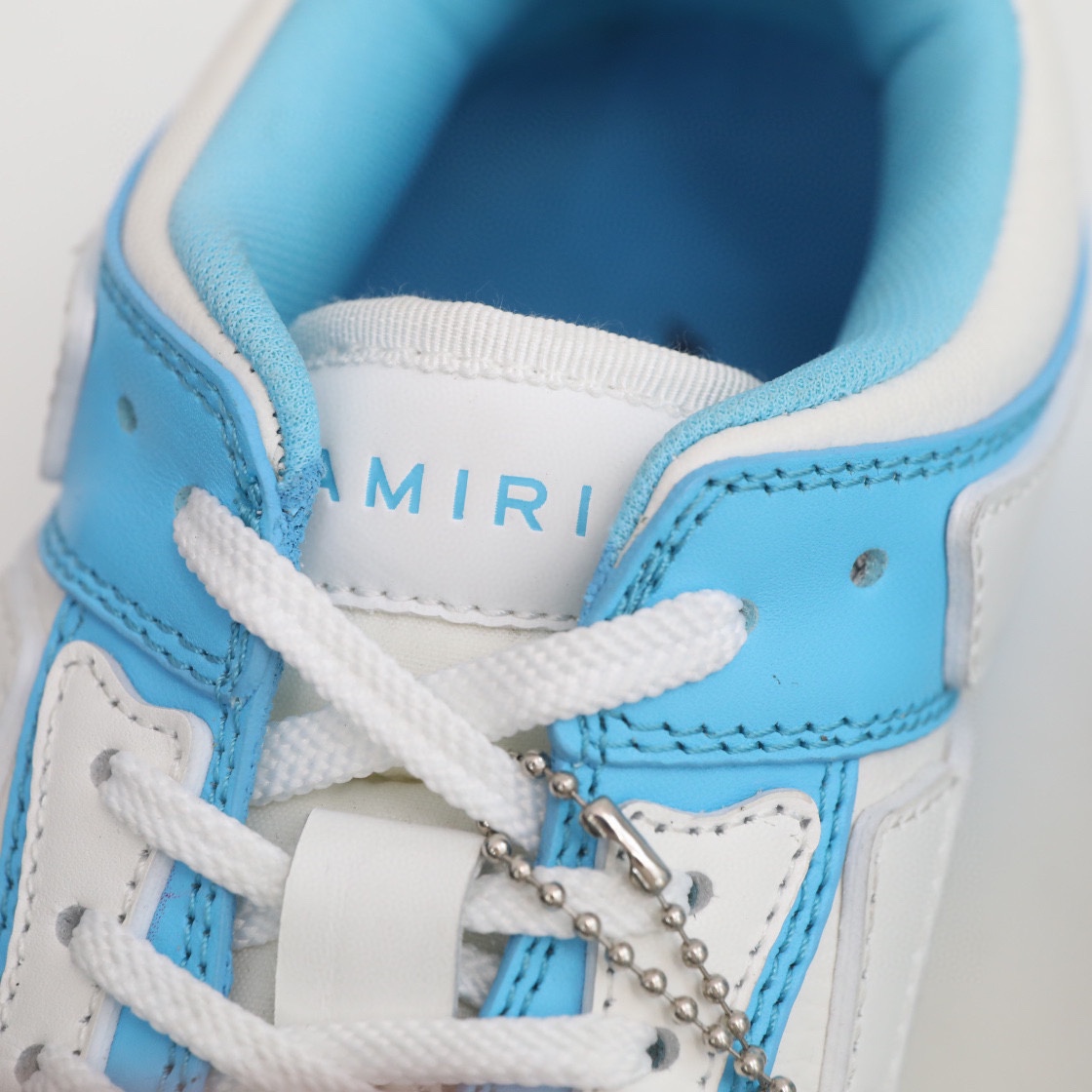 Amiri Skel-Top Low Sneaker Blau/Weiß - EUR FASHION