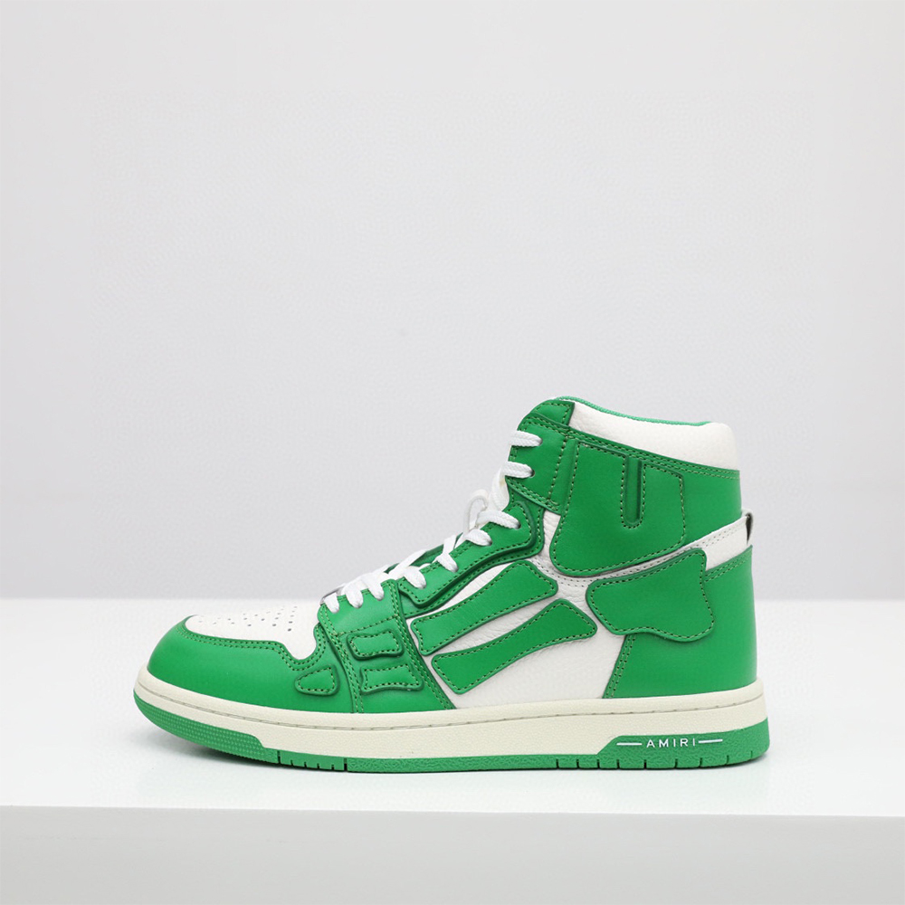 Amiri Skel-Top Hi Sneaker Grün/Weiß - EUR FASHION