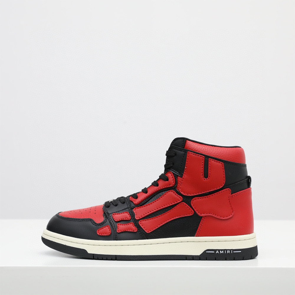 Amiri Skel-Top Hi Sneaker Rot/Schwarz - EUR FASHION