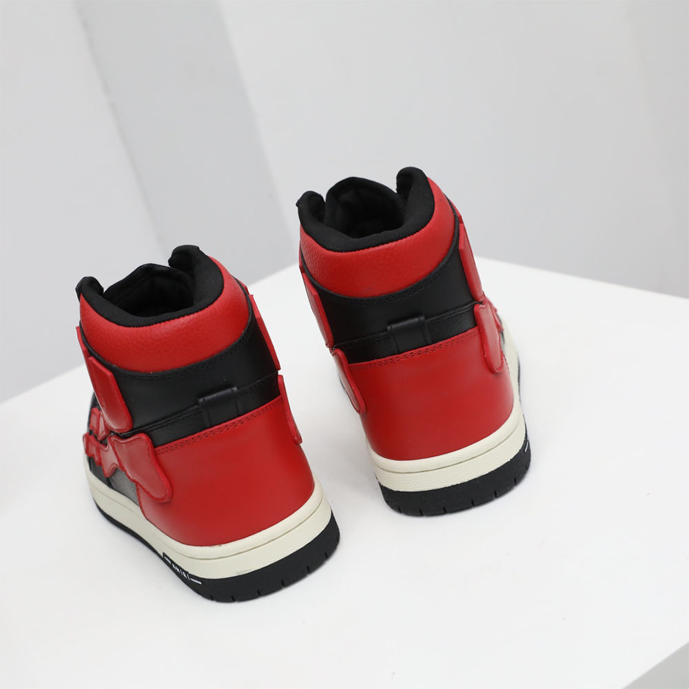 Amiri Skel-Top Hi Sneaker Rot/Schwarz - EUR FASHION