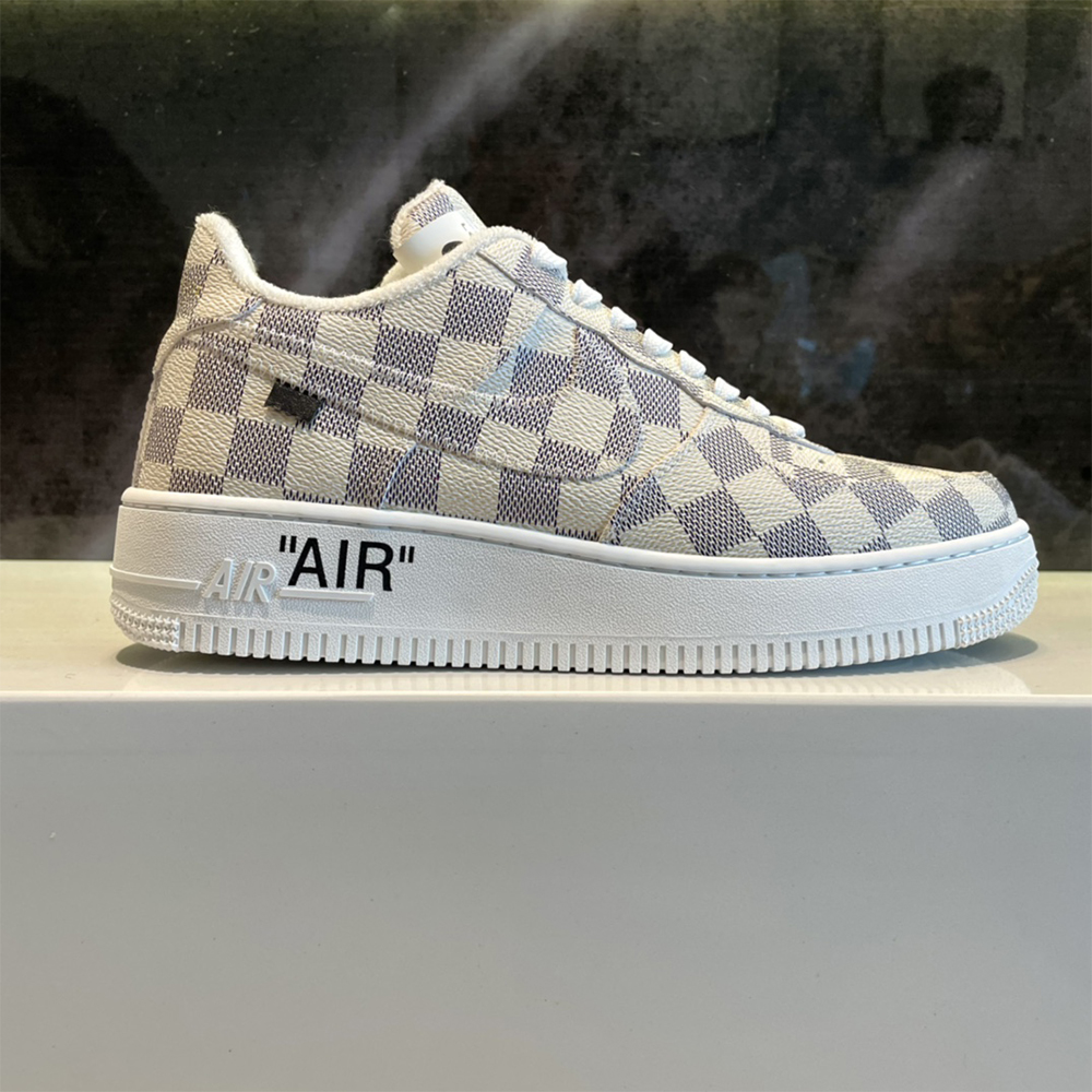 Louis Vuitton X Nike Air Force 1 Damier Sneaker - EUR FASHION