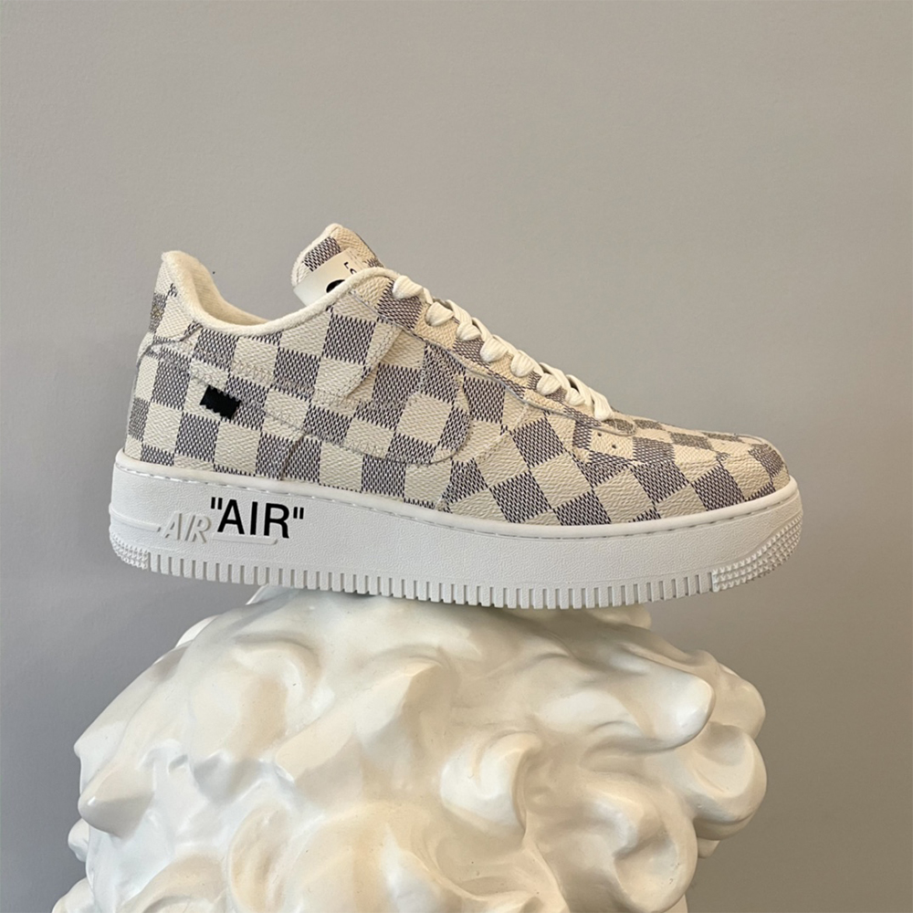 Louis Vuitton X Nike Air Force 1 Damier Sneaker - EUR FASHION