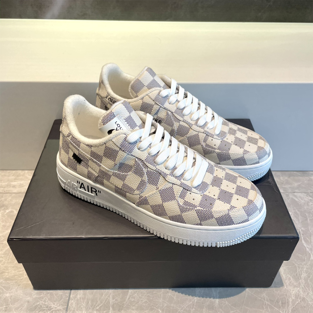 Louis Vuitton X Nike Air Force 1 Damier Sneaker - EUR FASHION