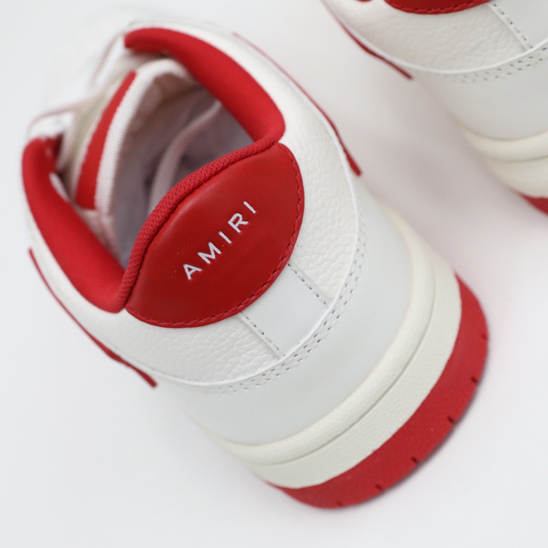 Amiri Skel-Top Low Sneaker Rot/Weiß - EUR FASHION