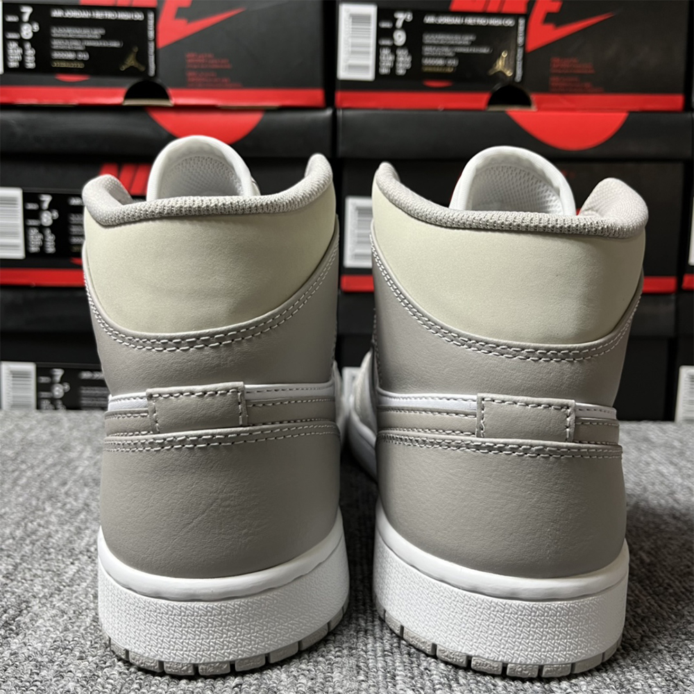 Air Jordan 1 Mittelgrauer Sneaker - EUR FASHION