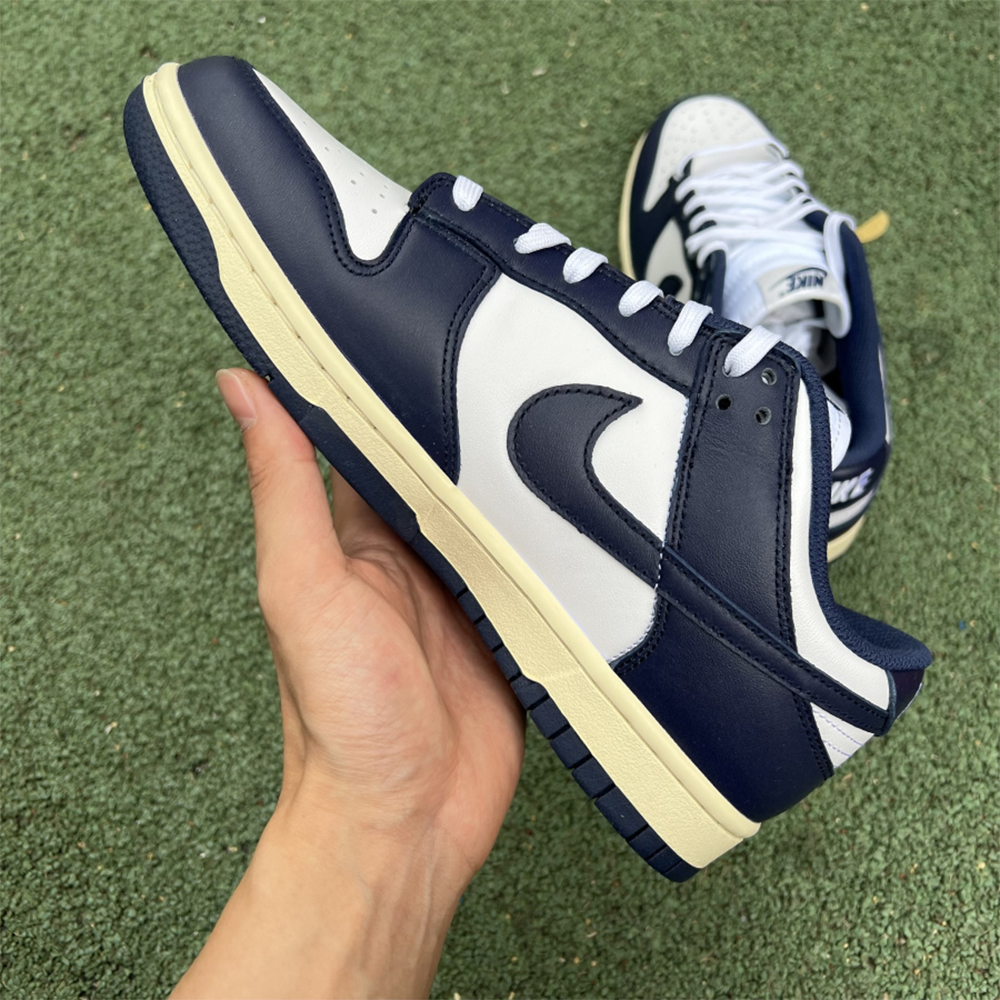Nike Dunk Vintage Marineblauer Sneaker - EUR FASHION