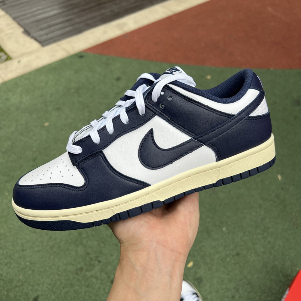 Nike Dunk Vintage Marineblauer Sneaker - EUR FASHION