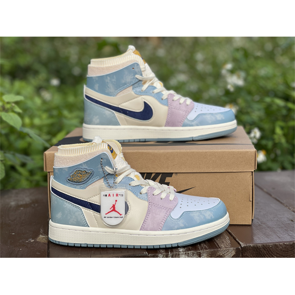 Air Jordan 1 Zoom CMFT „Celestine Blue“ Sneaker - EUR FASHION