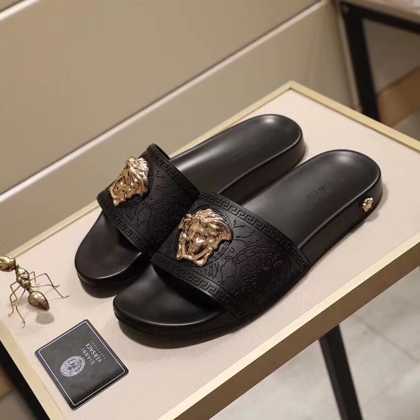 Versace Barock-Medusa-Slides - EUR FASHION