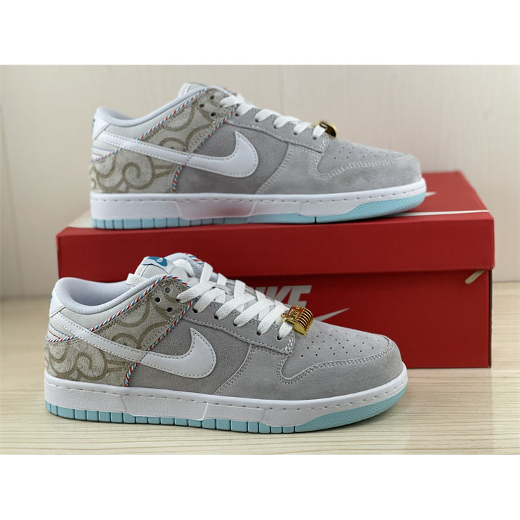 Nike Dunk Low „White Barber Shop“ Sneaker DH7614-500 - EUR FASHION