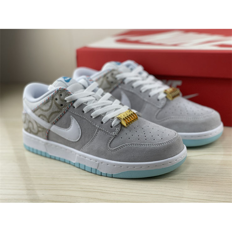 Nike Dunk Low „White Barber Shop“ Sneaker DH7614-500 - EUR FASHION