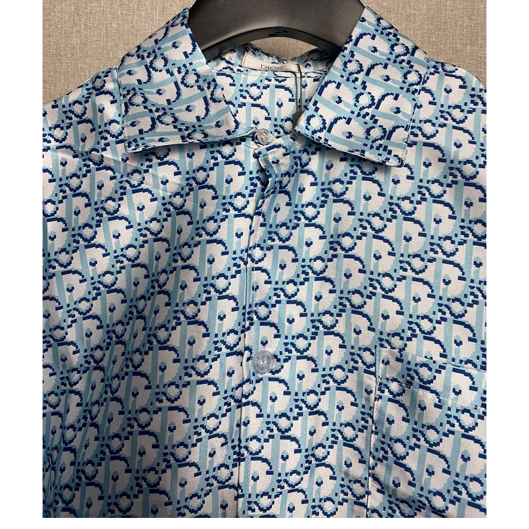 Dior Oblique Pixel Kurzarmhemd und Shorts - EUR FASHION