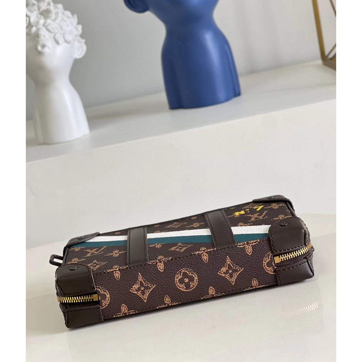 Louis Vuitton Vsoft Trunk Tragbare Geldbörse (22,5-14-5 CM) - EUR FASHION