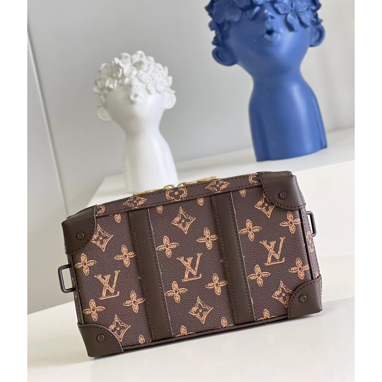 Louis Vuitton Vsoft Trunk Tragbare Geldbörse (22,5-14-5 CM) - EUR FASHION