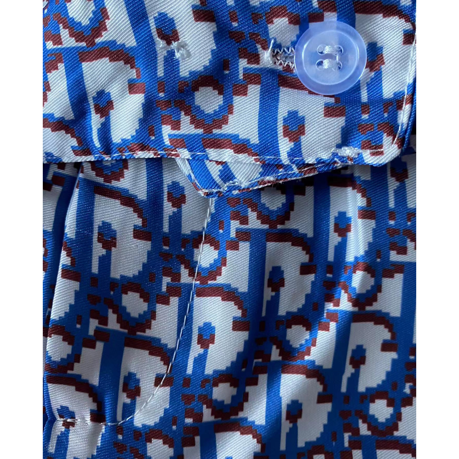 Dior Oblique Pixel Kurzarmhemd und Shorts - EUR FASHION