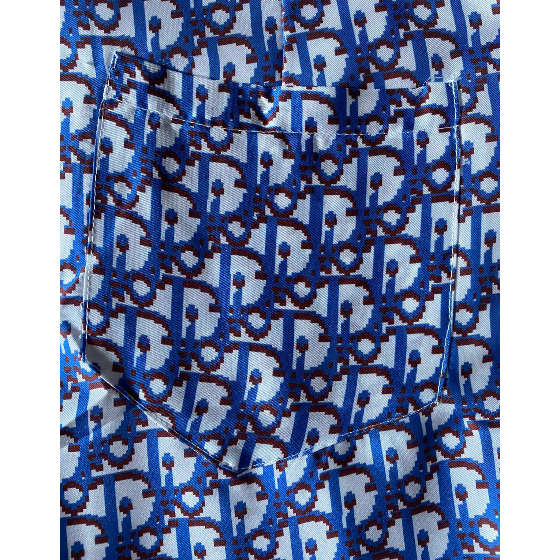 Dior Oblique Pixel Kurzarmhemd und Shorts - EUR FASHION