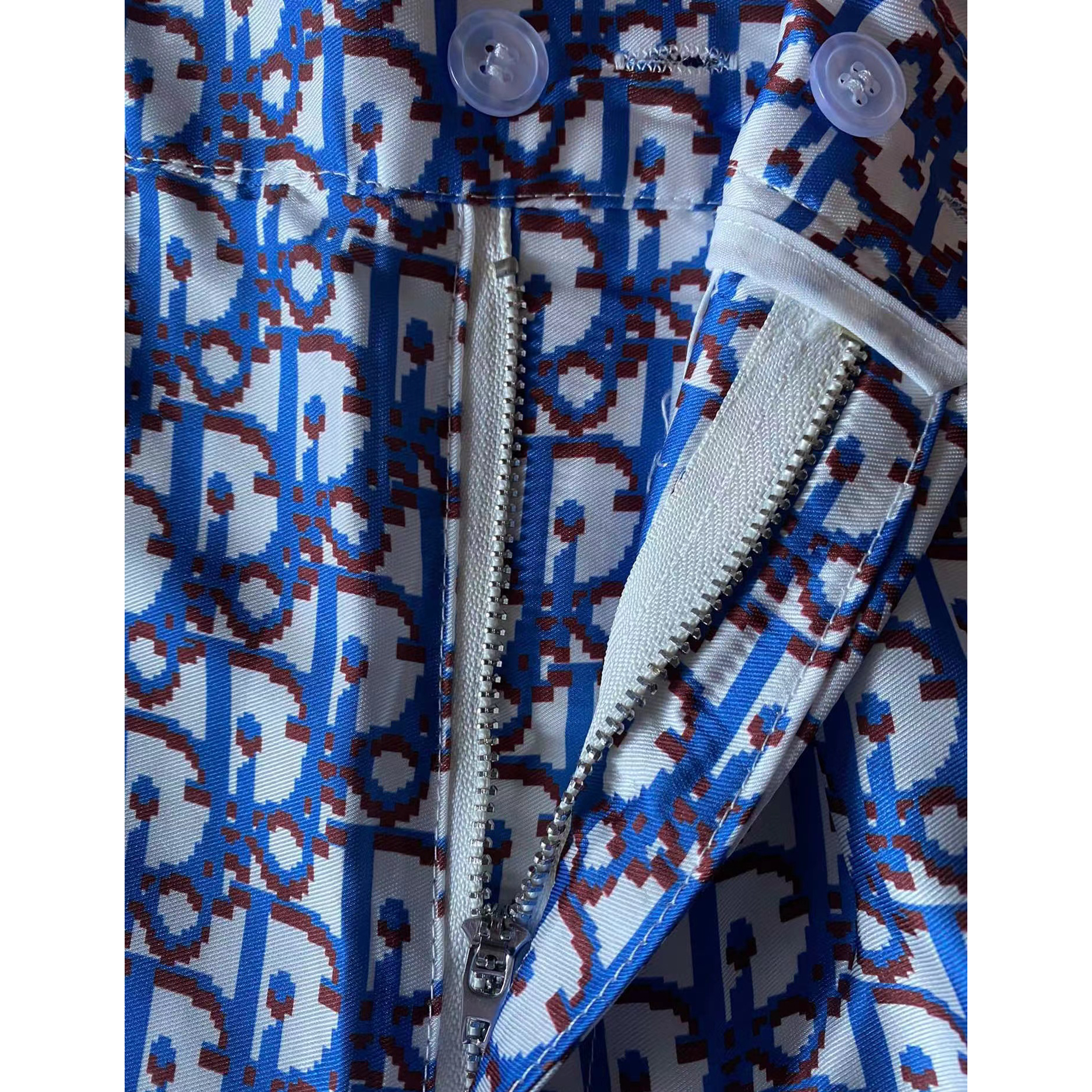 Dior Oblique Pixel Kurzarmhemd und Shorts - EUR FASHION