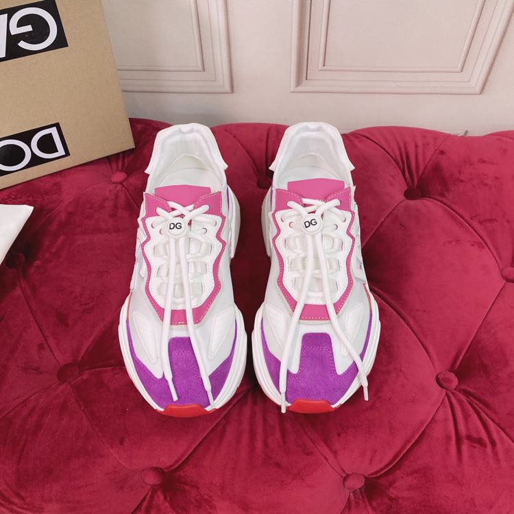 Dolce & Gabbana Low-Top-Sneaker mit Logo-Patch - EUR FASHION