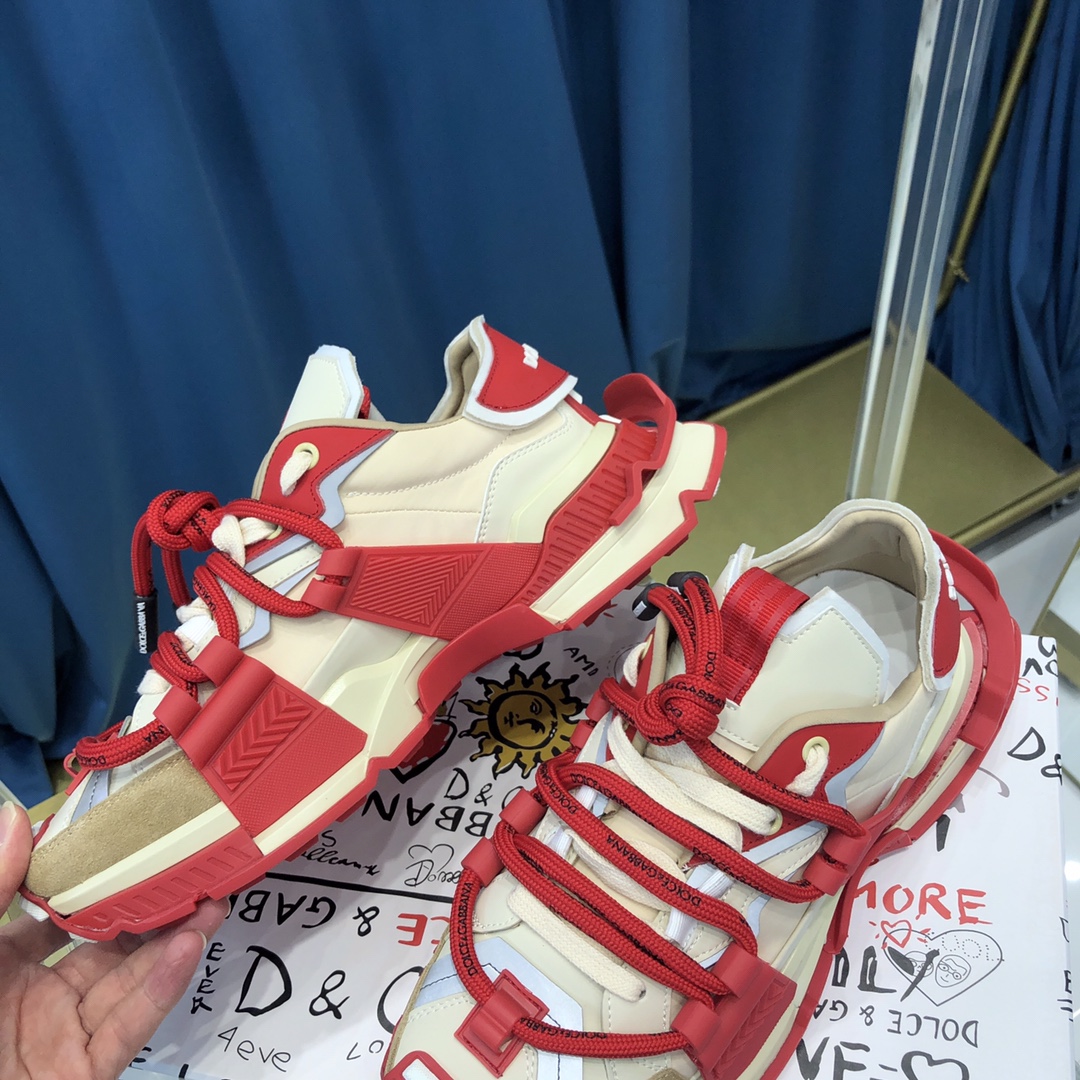 Dolce & Gabbana Space-Sneaker aus Materialmix - EUR FASHION