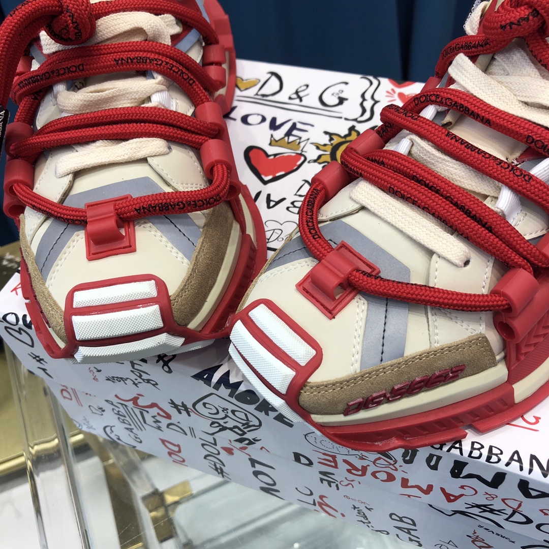 Dolce & Gabbana Space-Sneaker aus Materialmix - EUR FASHION