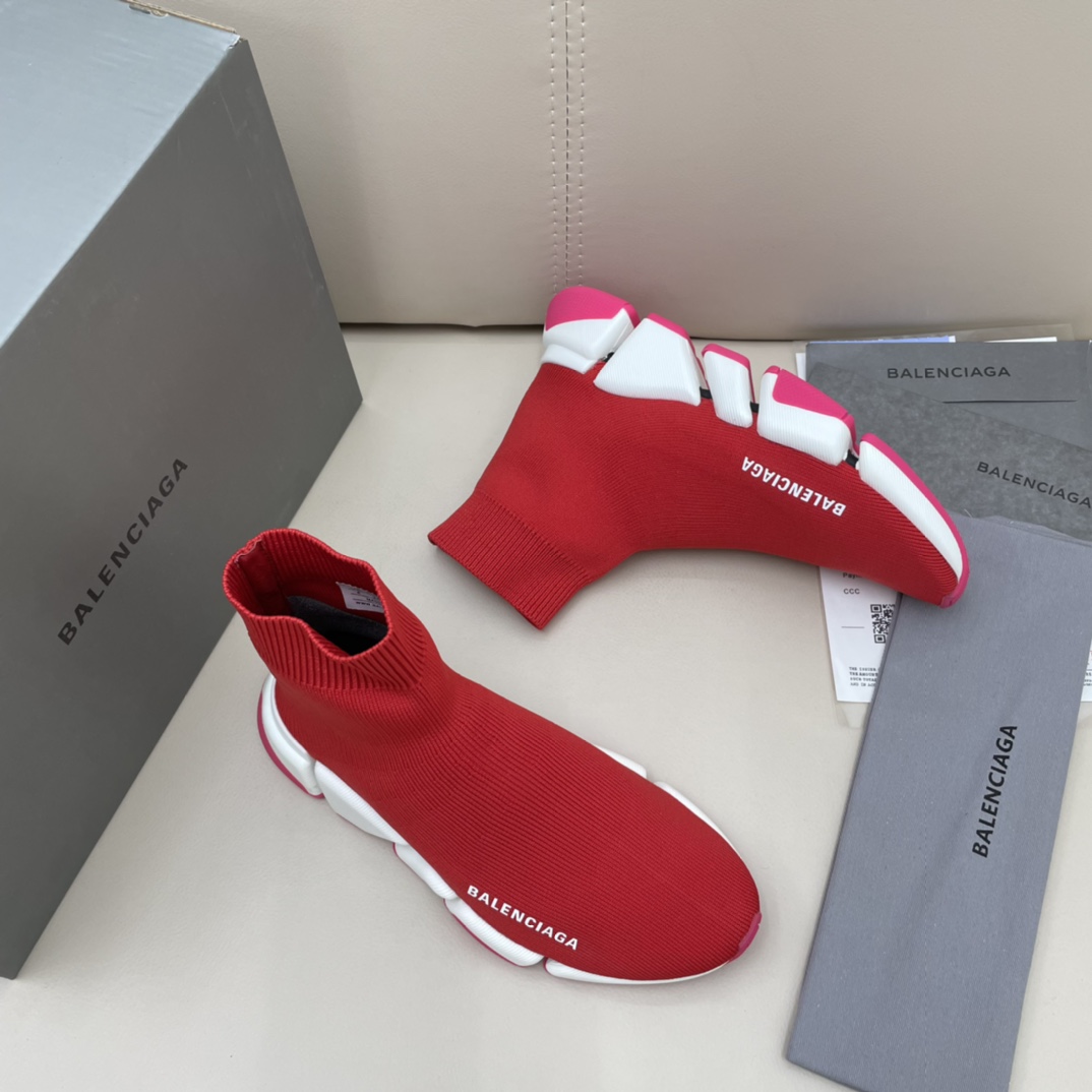 Balenciaga Speed ​​2.0 Sneaker aus recyceltem Strick - EUR FASHION