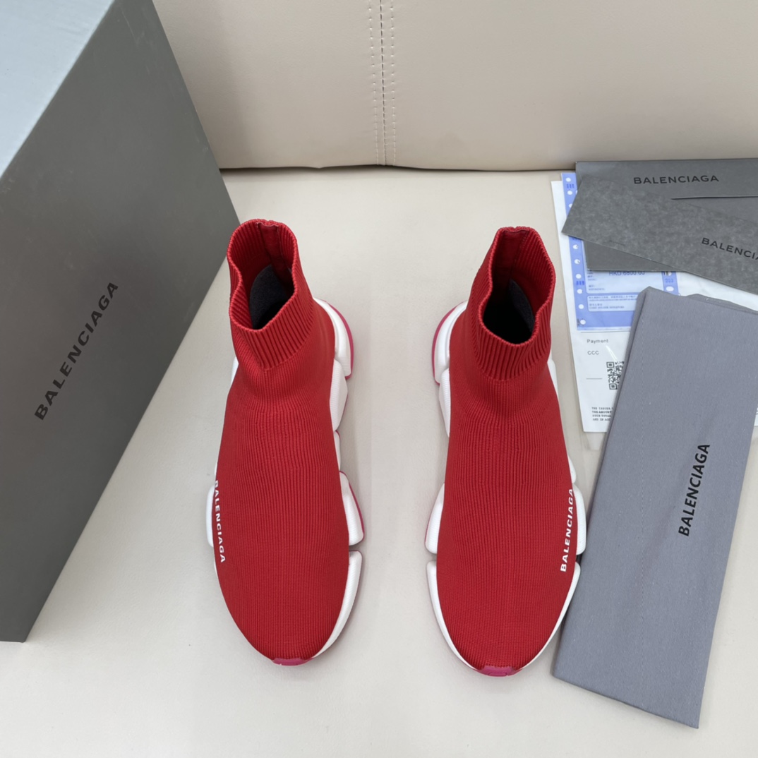 Balenciaga Speed ​​2.0 Sneaker aus recyceltem Strick - EUR FASHION
