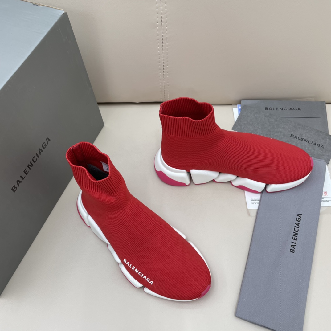 Balenciaga Speed ​​2.0 Sneaker aus recyceltem Strick - EUR FASHION