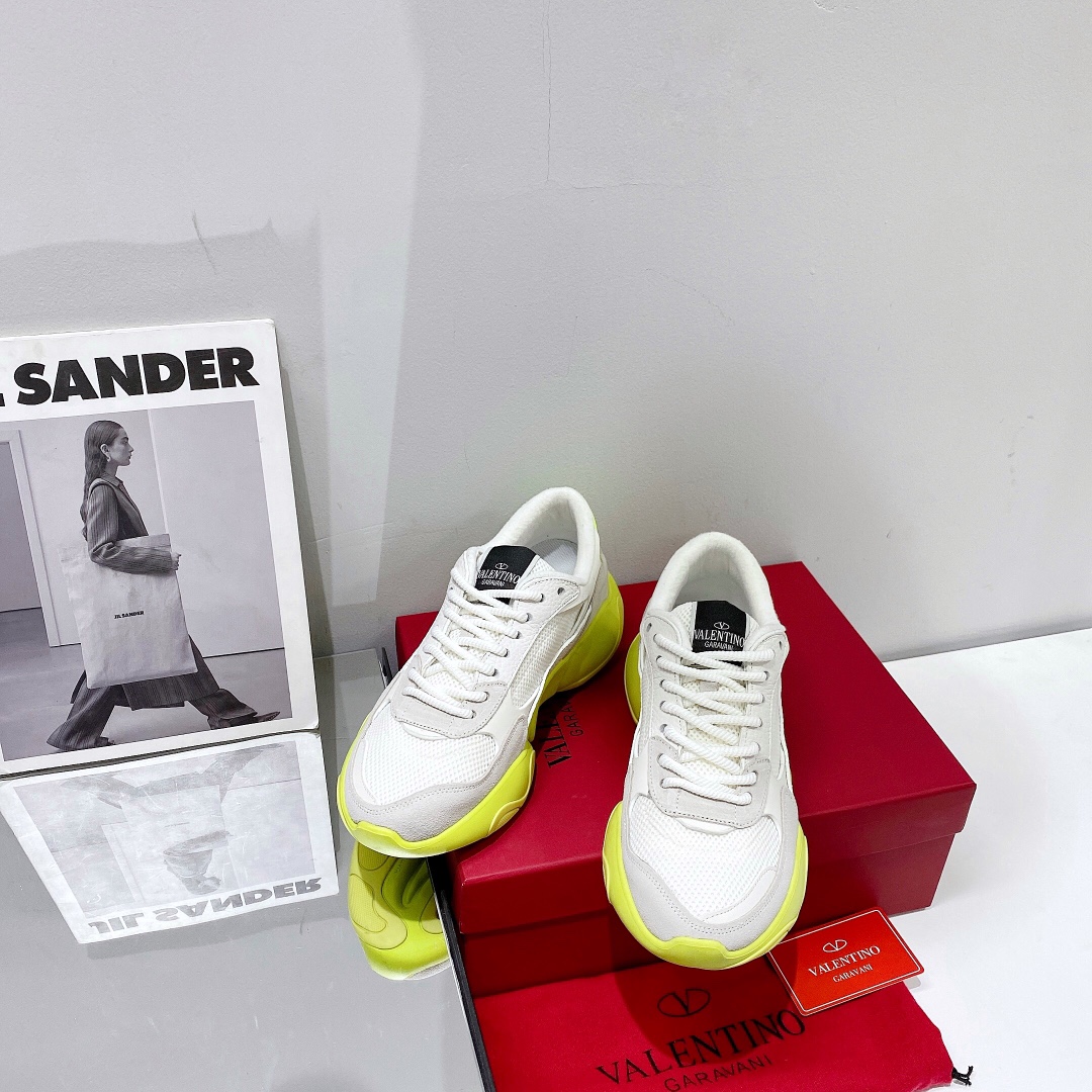 Sneakers aus Valenti-Mesh-Stoff und Wildleder - EUR FASHION