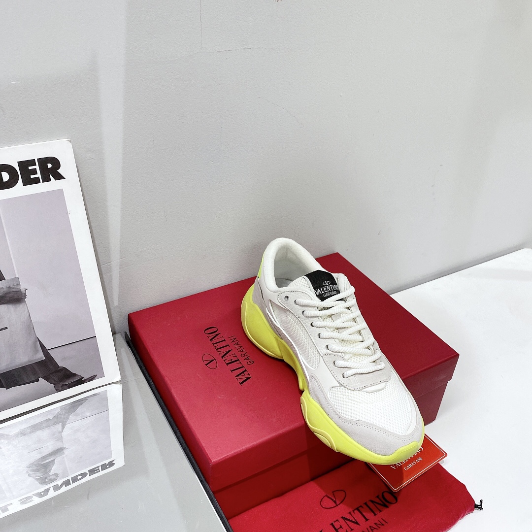 Sneakers aus Valenti-Mesh-Stoff und Wildleder - EUR FASHION