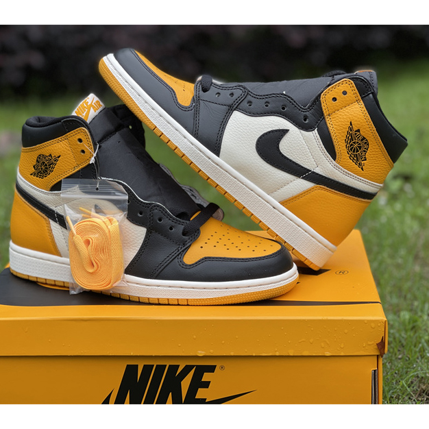 Air Jordan 1 High OG „Yellow Toe“ Sneaker 555088-711 - EUR FASHION