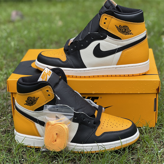 Air Jordan 1 High OG „Yellow Toe“ Sneaker 555088-711 - EUR FASHION