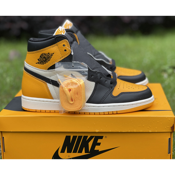 Air Jordan 1 High OG „Yellow Toe“ Sneaker 555088-711 - EUR FASHION