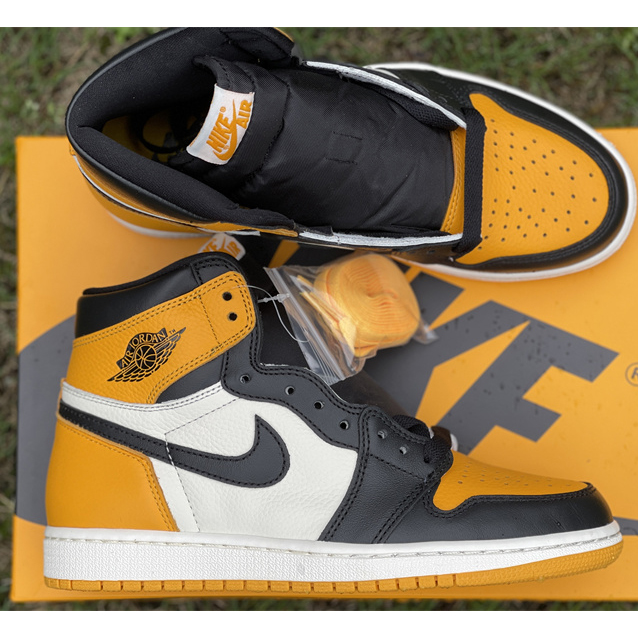Air Jordan 1 High OG „Yellow Toe“ Sneaker 555088-711 - EUR FASHION