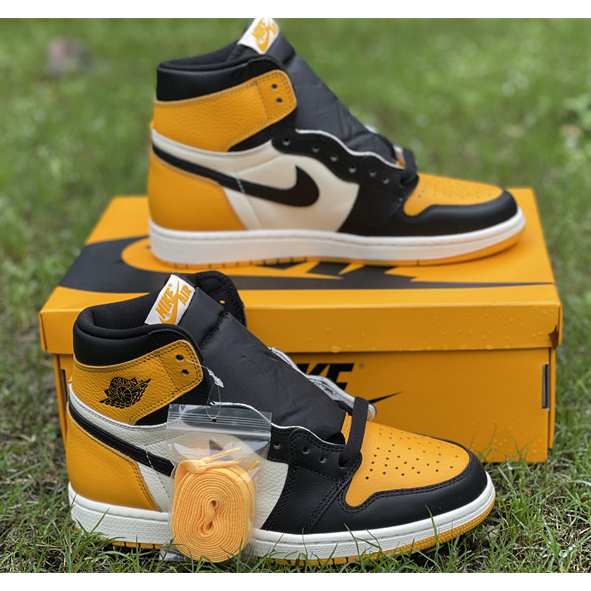Air Jordan 1 High OG „Yellow Toe“ Sneaker 555088-711 - EUR FASHION