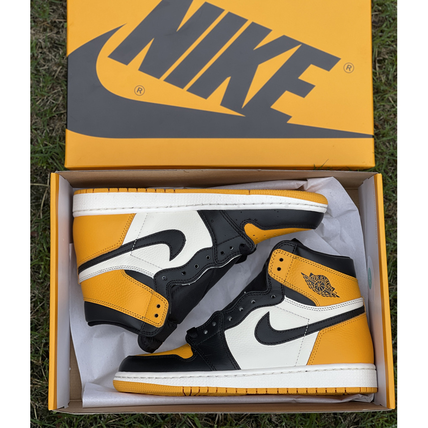 Air Jordan 1 High OG „Yellow Toe“ Sneaker 555088-711 - EUR FASHION
