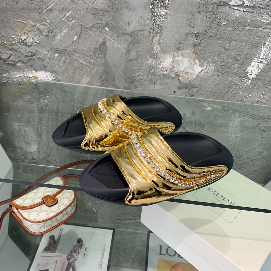 Balmain B-It-Puffy-Slides - EUR FASHION