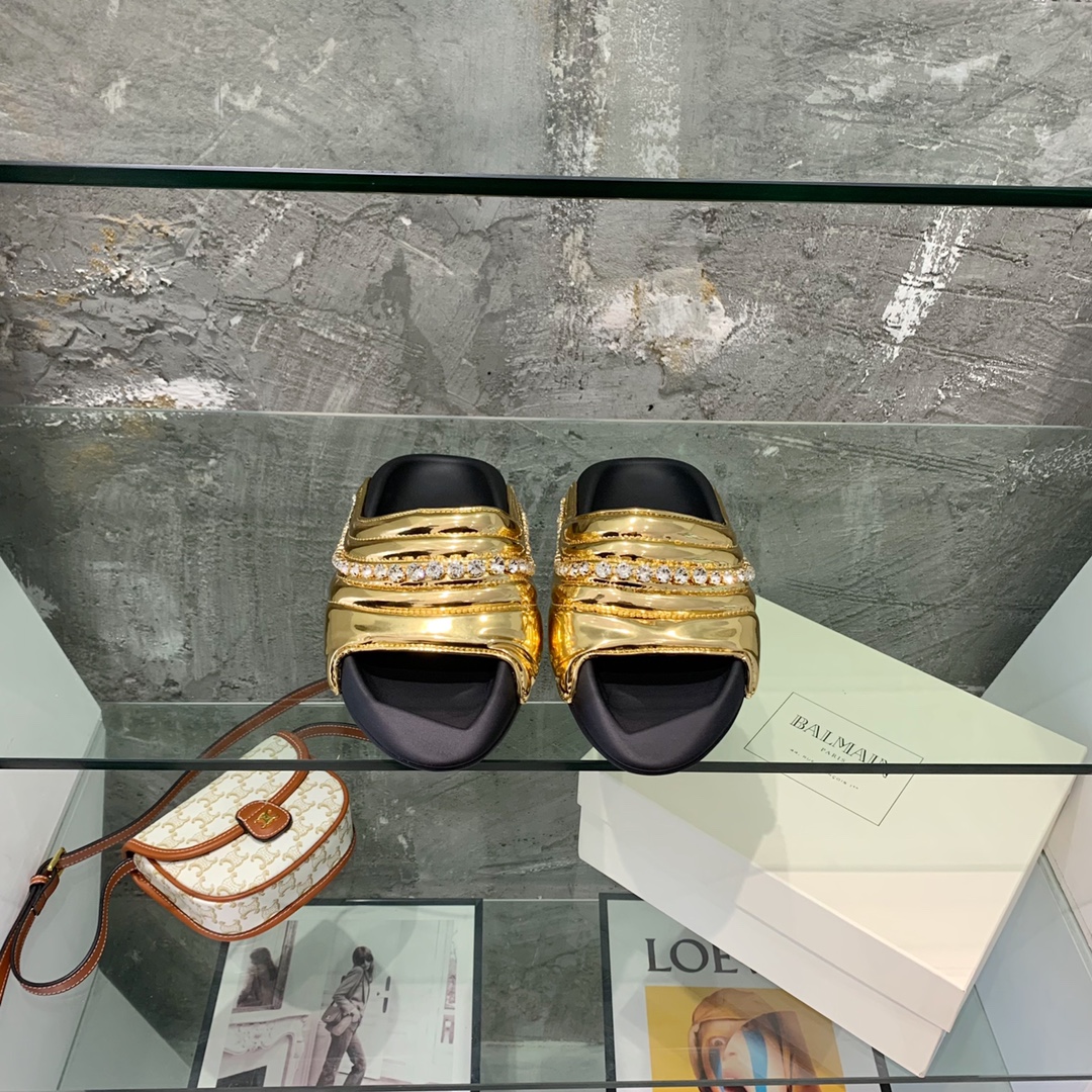 Balmain B-It-Puffy-Slides - EUR FASHION