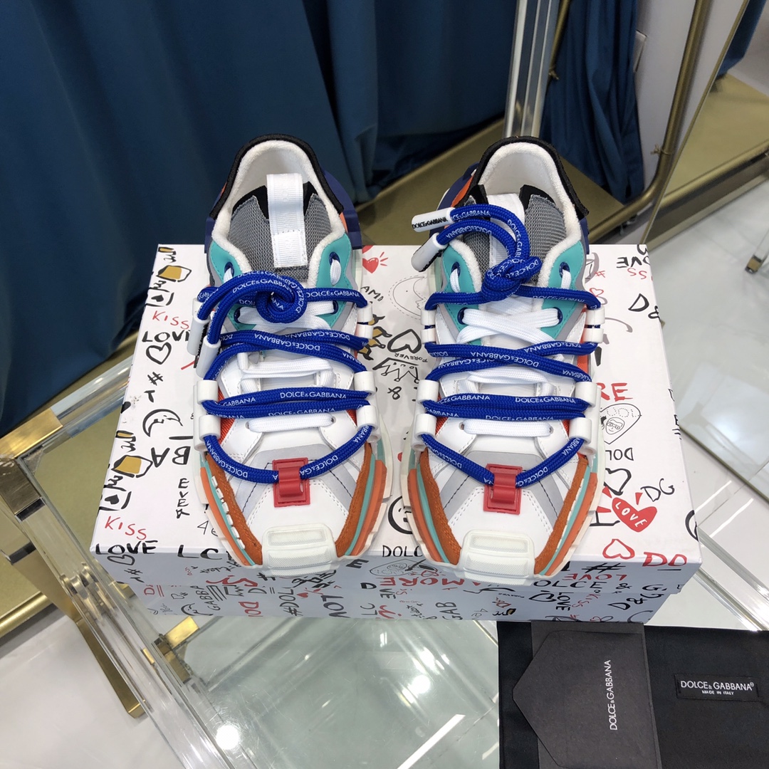 Dolce & Gabbana Space-Sneaker aus Materialmix - EUR FASHION