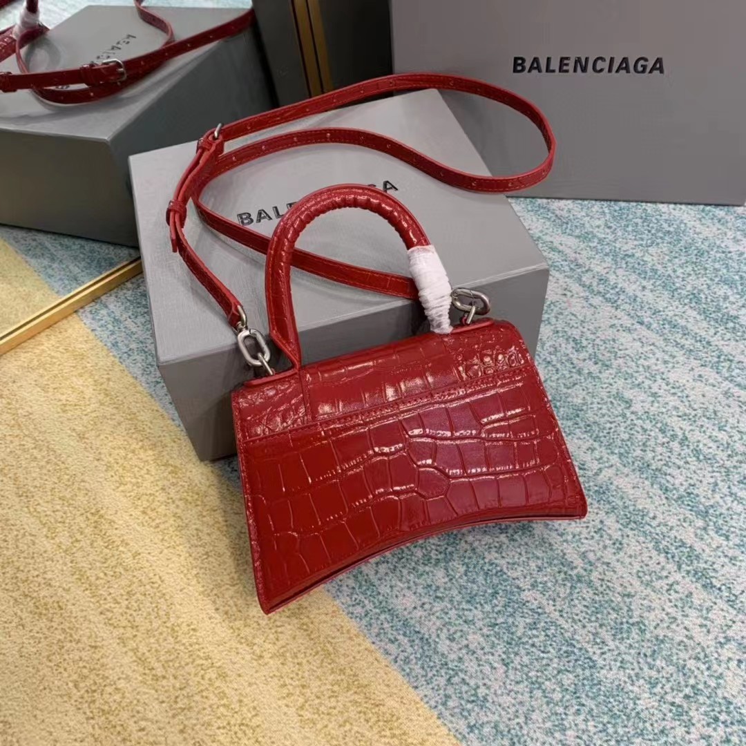 Balenciaga Hourglass-Tasche mit Henkel (19-21-8CM) - EUR FASHION